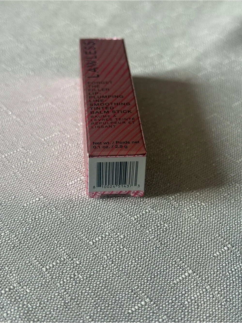 LAWLESS Forget The Filler Tinted Balm Stick Sugarplum 0.1 oz NIB